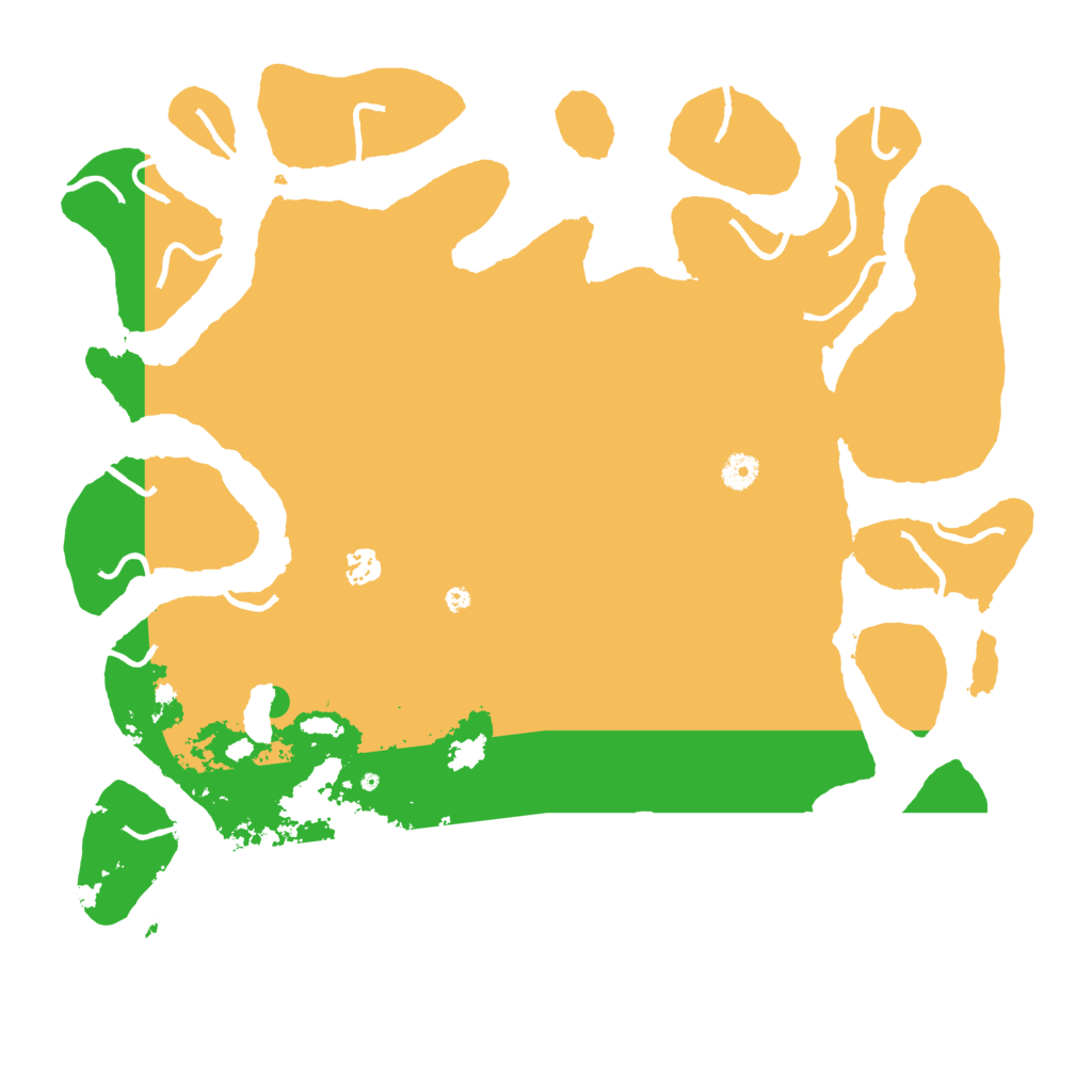 Biome Rust Map: Procedural Map, Size: 4500, Seed: 2415631