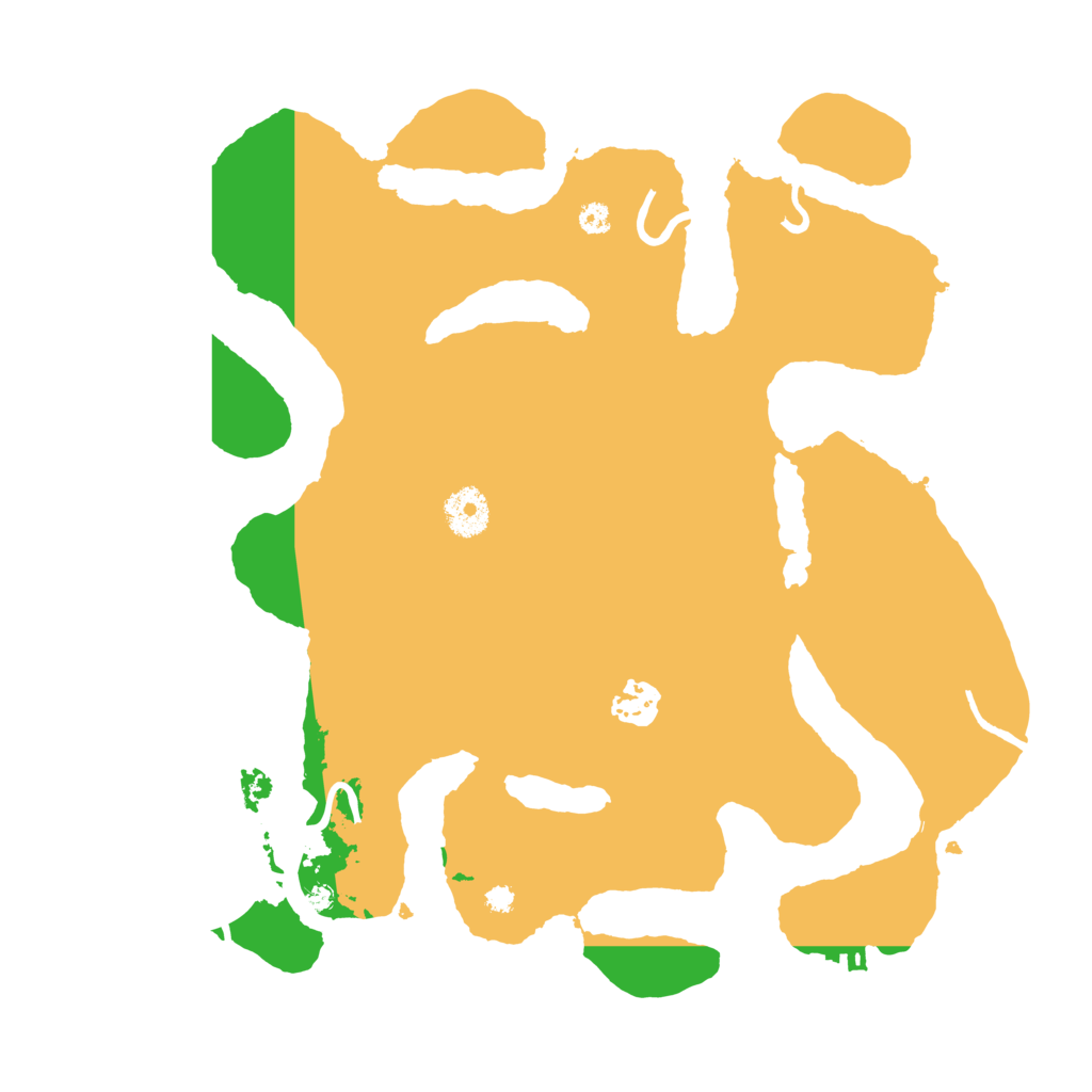 Biome Rust Map: Procedural Map, Size: 3500, Seed: 1705239079