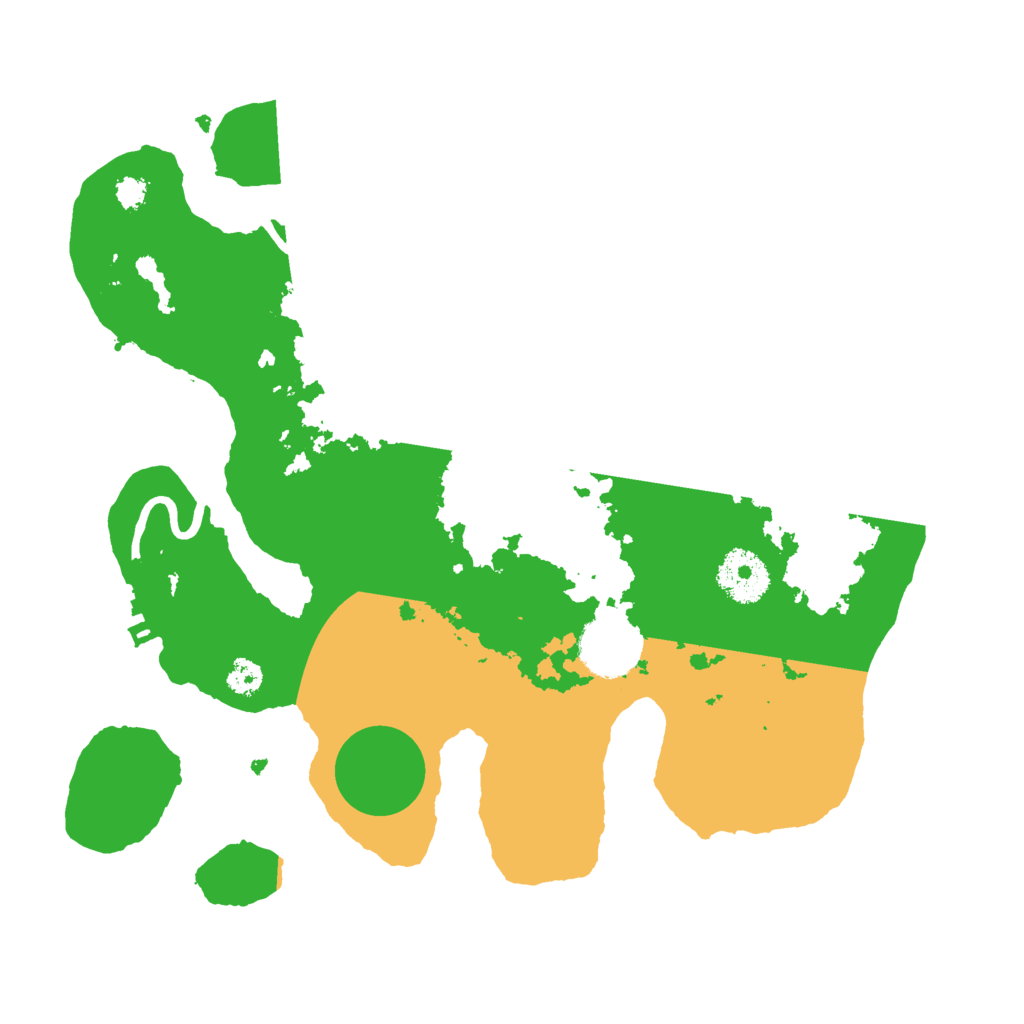 Biome Rust Map: Procedural Map, Size: 3000, Seed: 1657596137