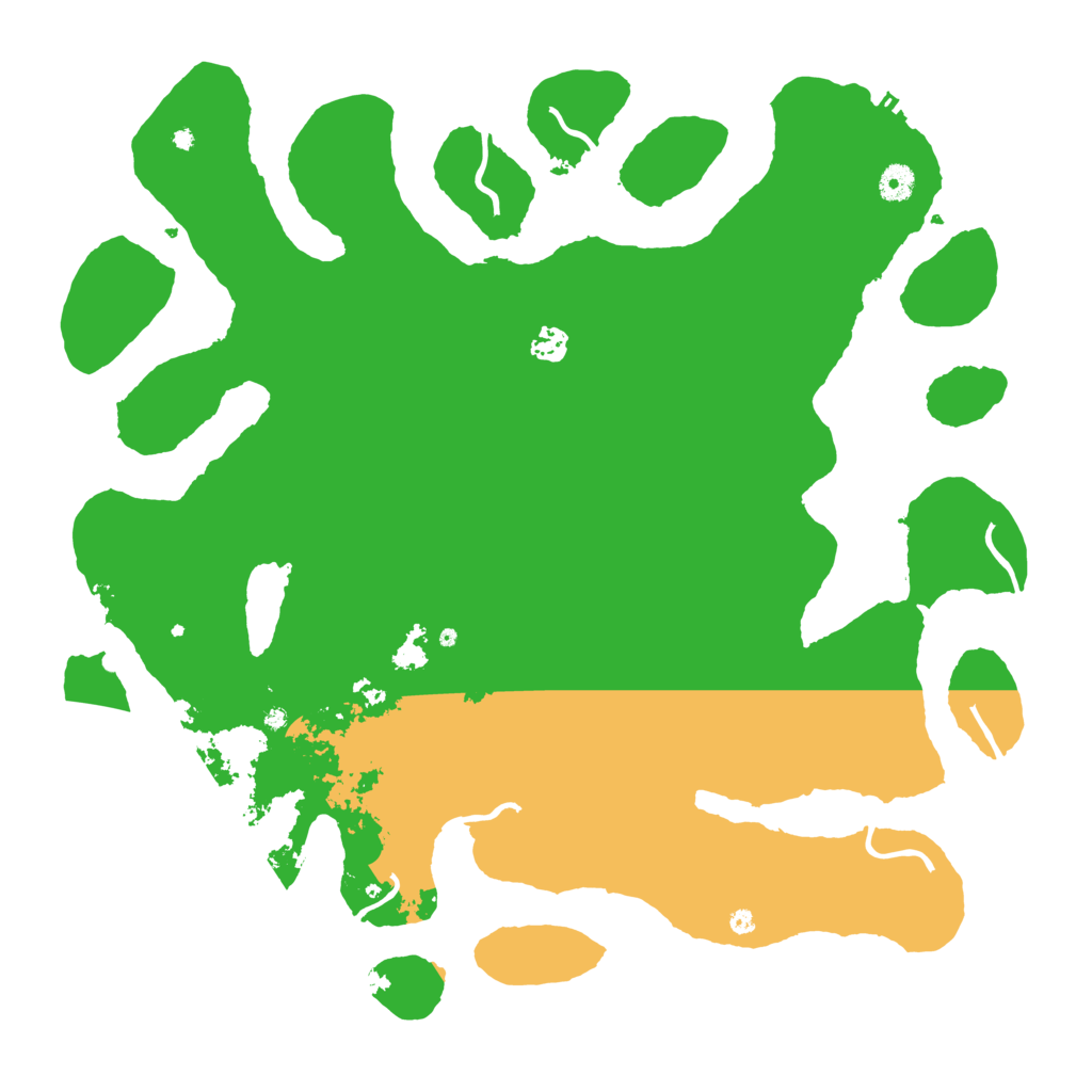 Biome Rust Map: Procedural Map, Size: 4500, Seed: 5261041