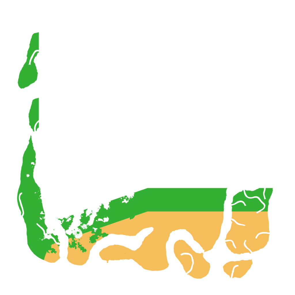 Biome Rust Map: Procedural Map, Size: 4500, Seed: 4595283