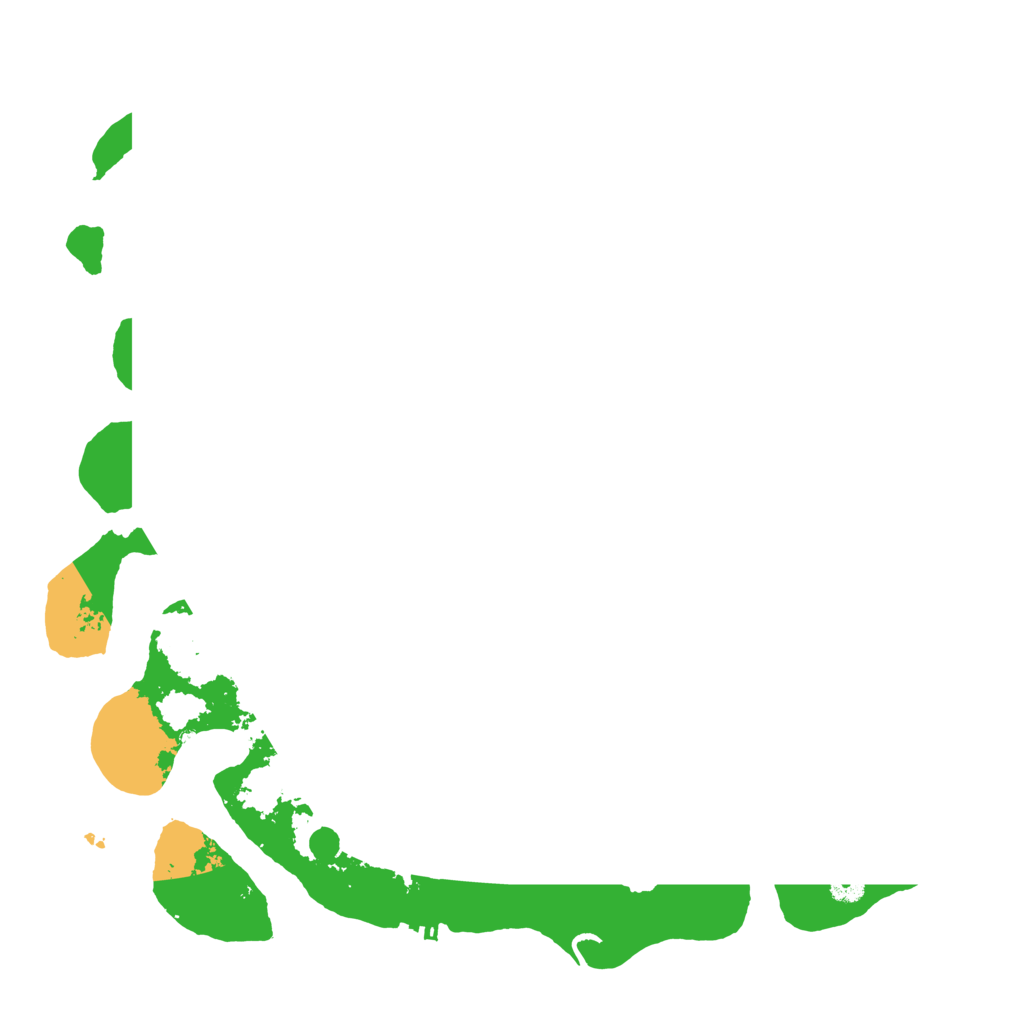 Biome Rust Map: Procedural Map, Size: 4500, Seed: 1883078