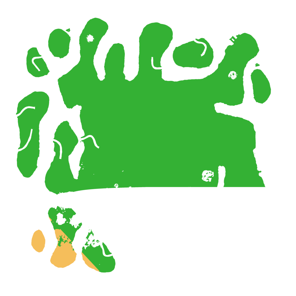 Biome Rust Map: Procedural Map, Size: 3700, Seed: 2309108