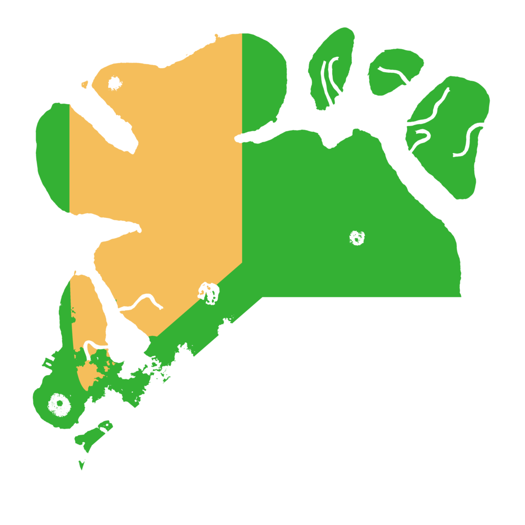 Biome Rust Map: Procedural Map, Size: 3550, Seed: 928804