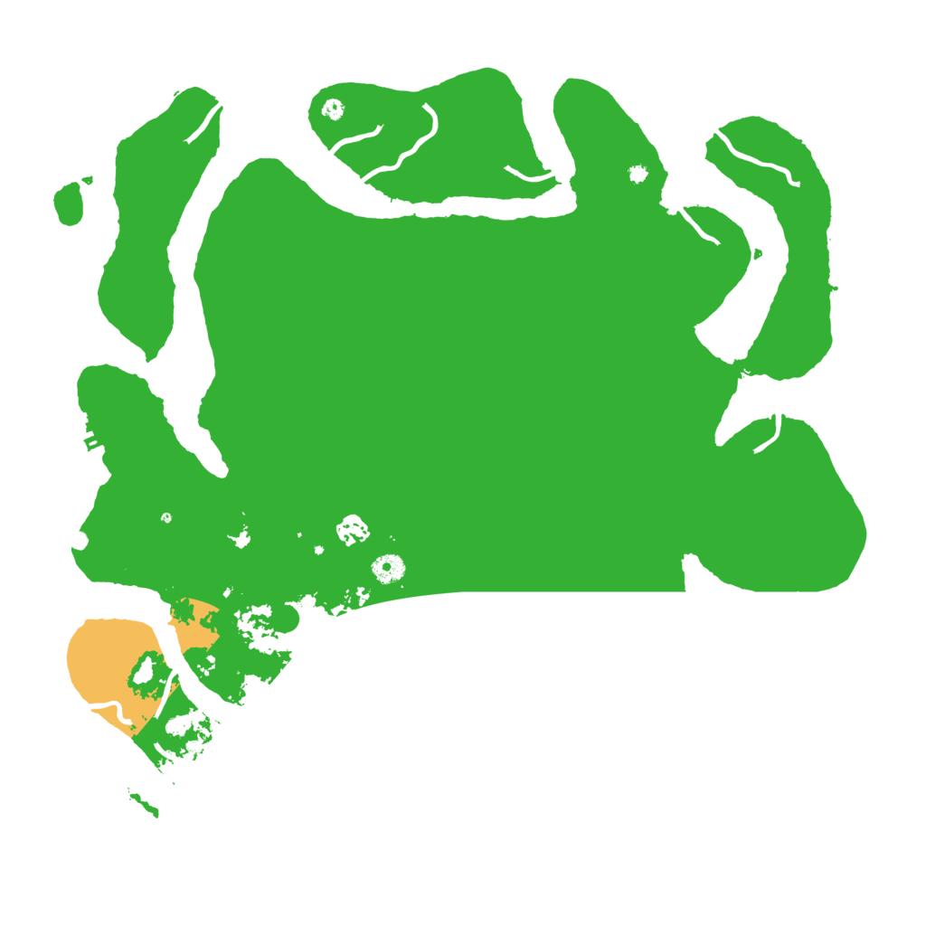 Biome Rust Map: Procedural Map, Size: 4500, Seed: 3474252