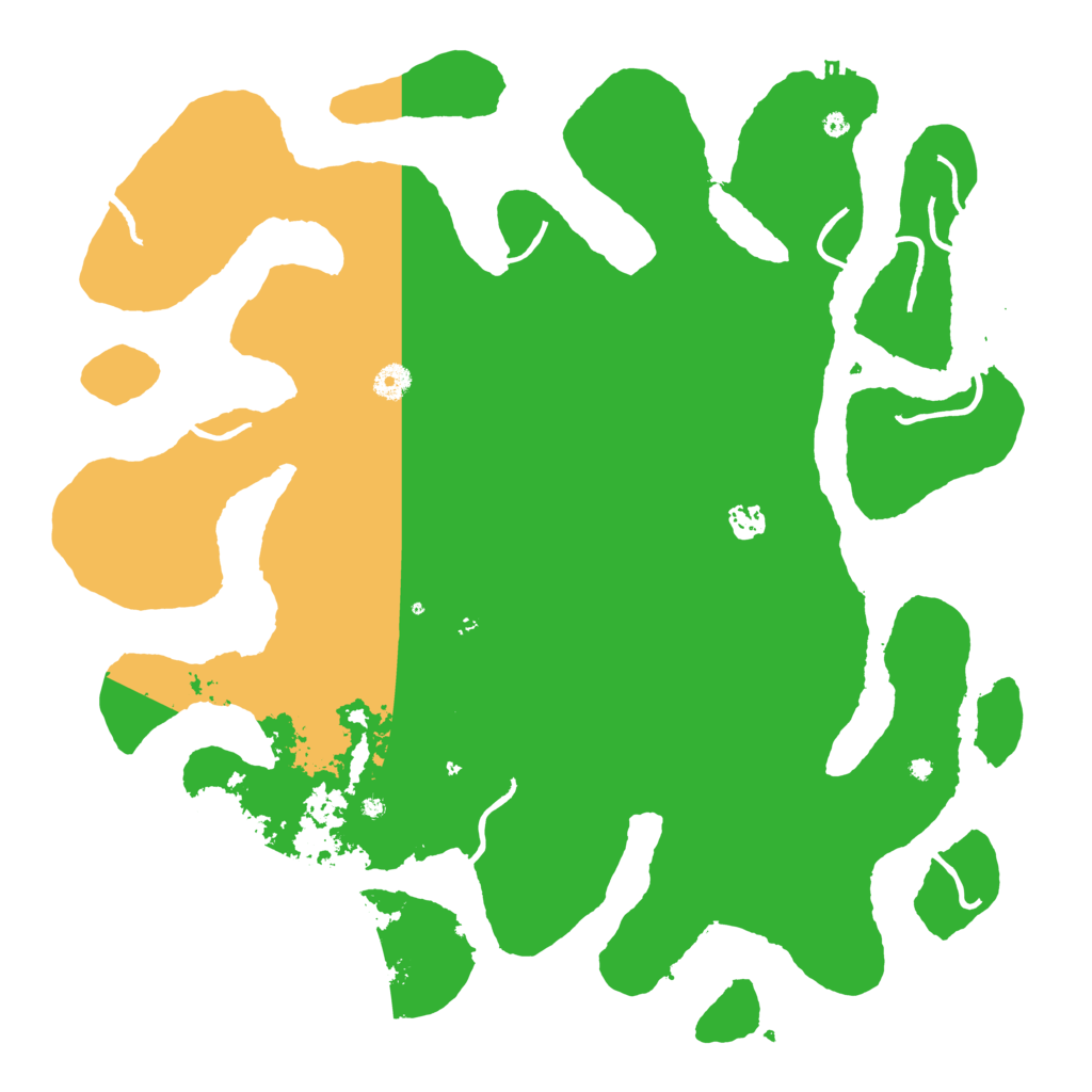 Biome Rust Map: Procedural Map, Size: 4500, Seed: 542806