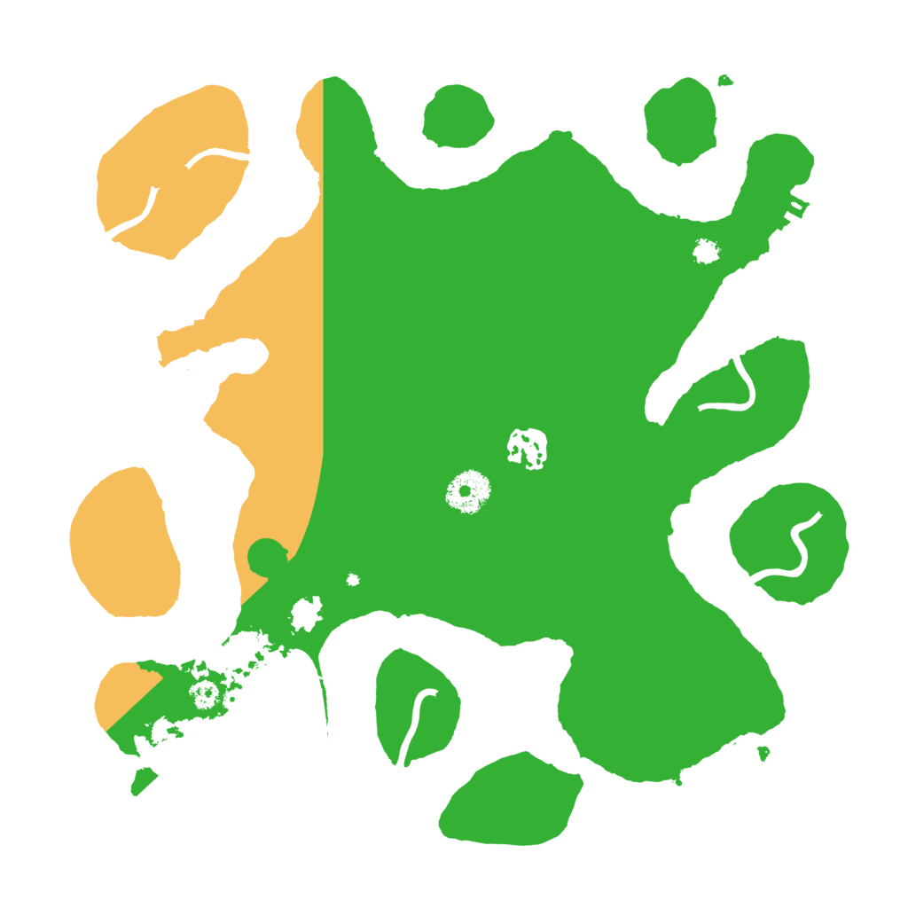 Biome Rust Map: Procedural Map, Size: 3200, Seed: 50633936