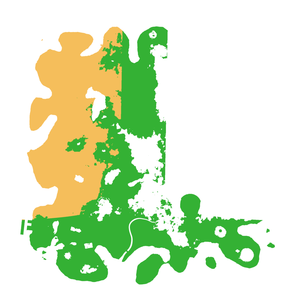 Biome Rust Map: Procedural Map, Size: 4000, Seed: 189679
