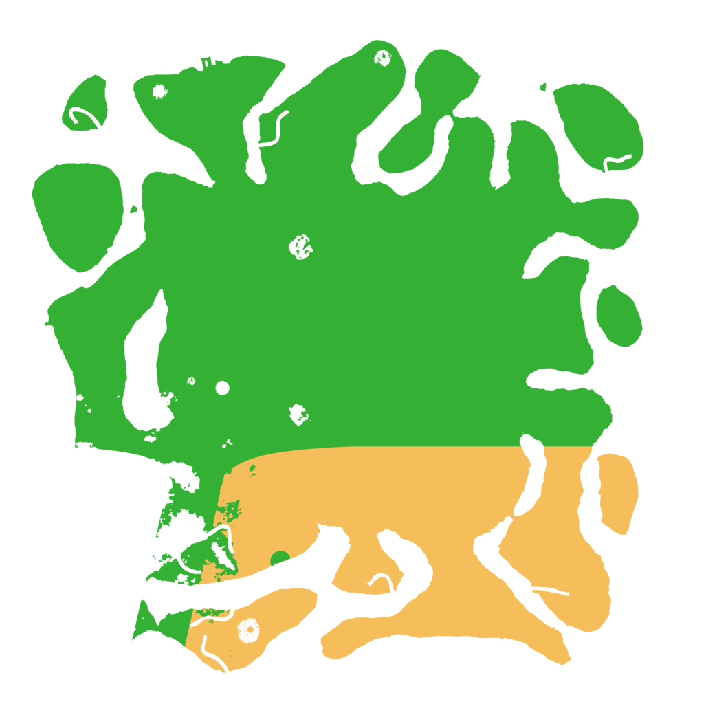 Biome Rust Map: Procedural Map, Size: 4500, Seed: 177163