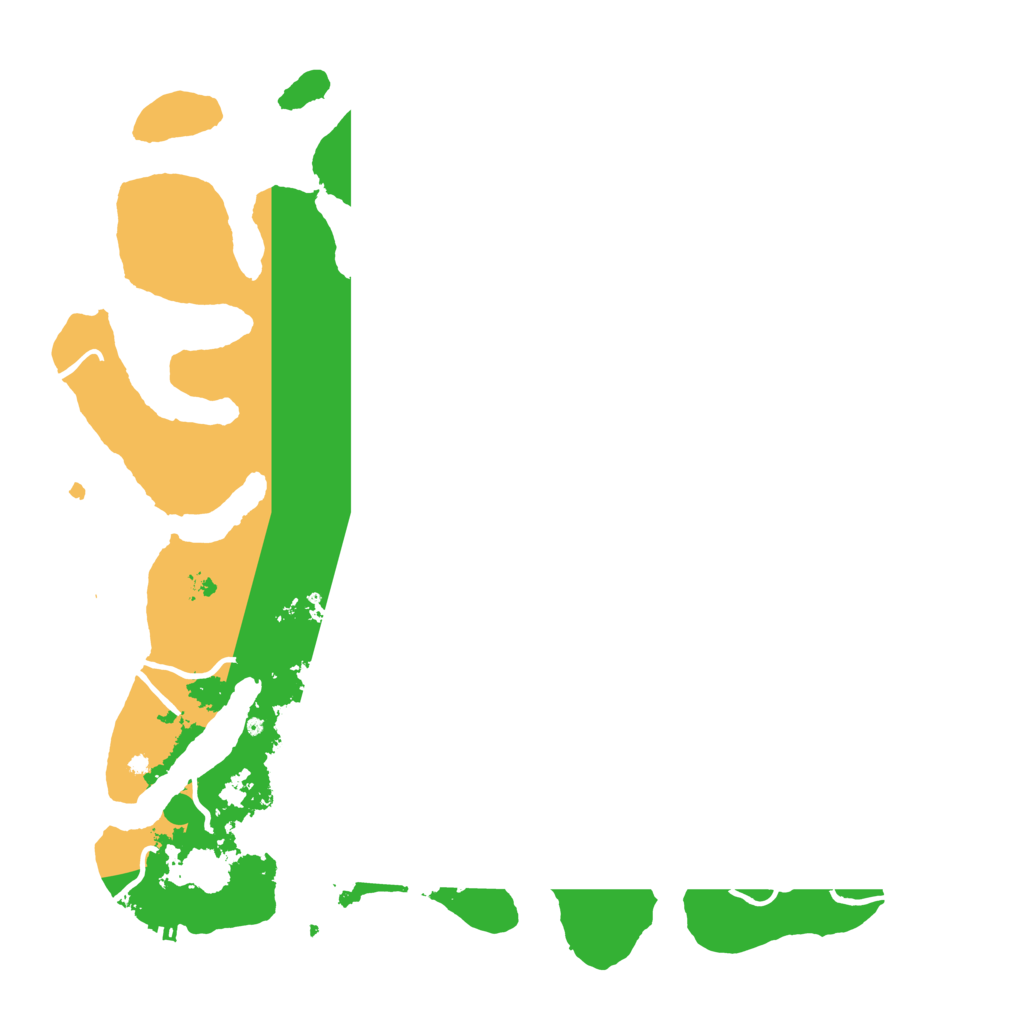 Biome Rust Map: Procedural Map, Size: 4500, Seed: 6196709