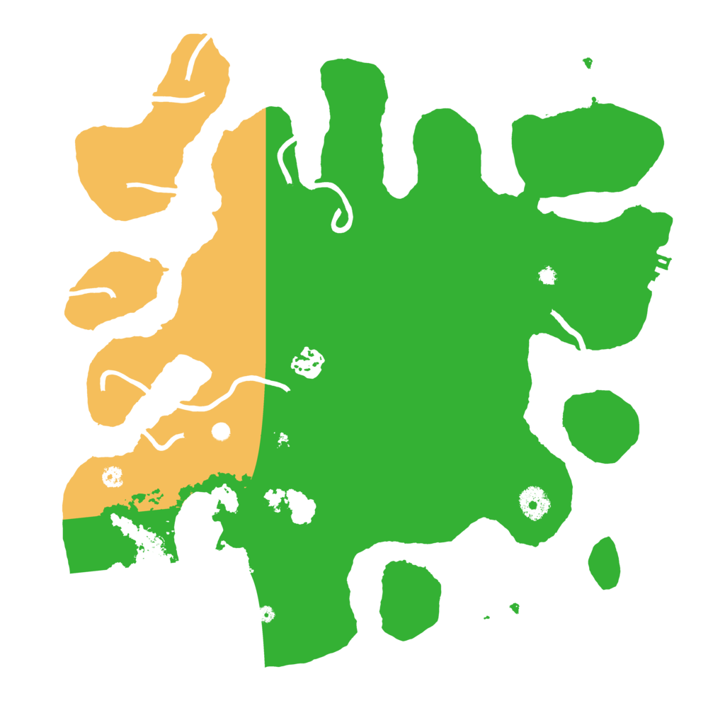Biome Rust Map: Procedural Map, Size: 3500, Seed: 8450883