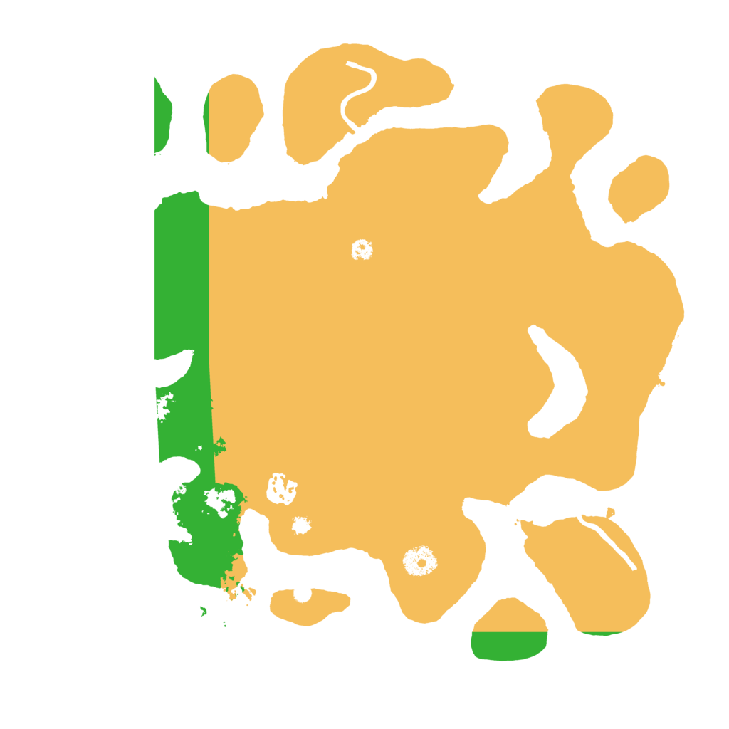 Biome Rust Map: Procedural Map, Size: 3500, Seed: 26747