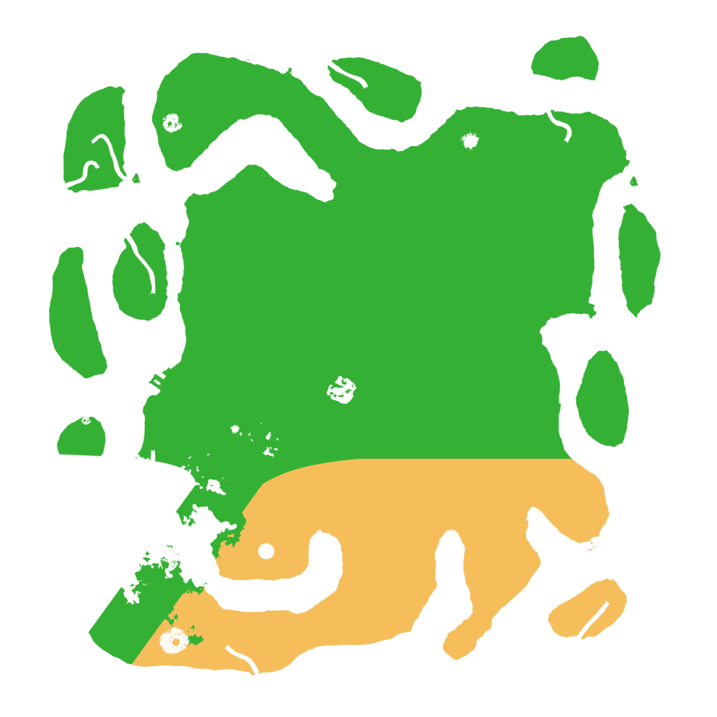 Biome Rust Map: Procedural Map, Size: 4000, Seed: 60425712