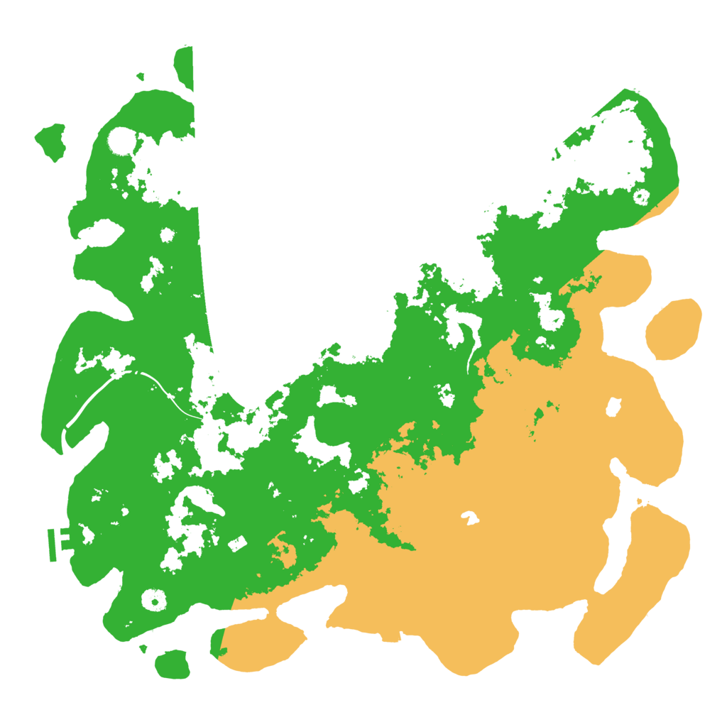 Biome Rust Map: Procedural Map, Size: 4500, Seed: 5413149