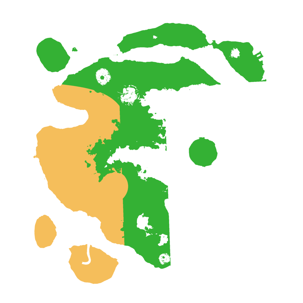 Biome Rust Map: Procedural Map, Size: 3000, Seed: 172993963