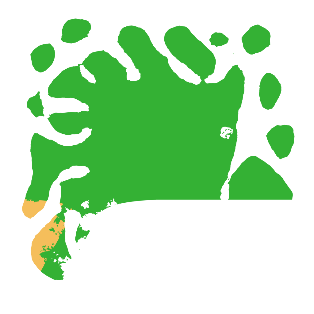 Biome Rust Map: Barren, Size: 3800, Seed: 55587854