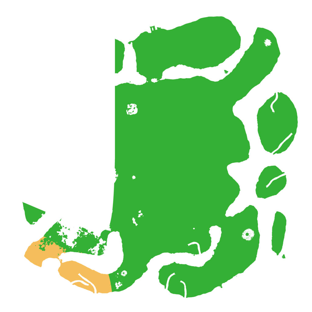 Biome Rust Map: Procedural Map, Size: 4000, Seed: 822586