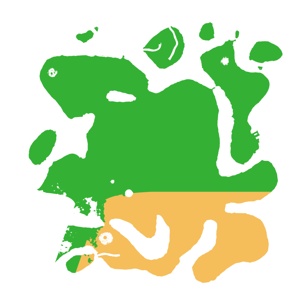 Biome Rust Map: Procedural Map, Size: 3500, Seed: 7653960