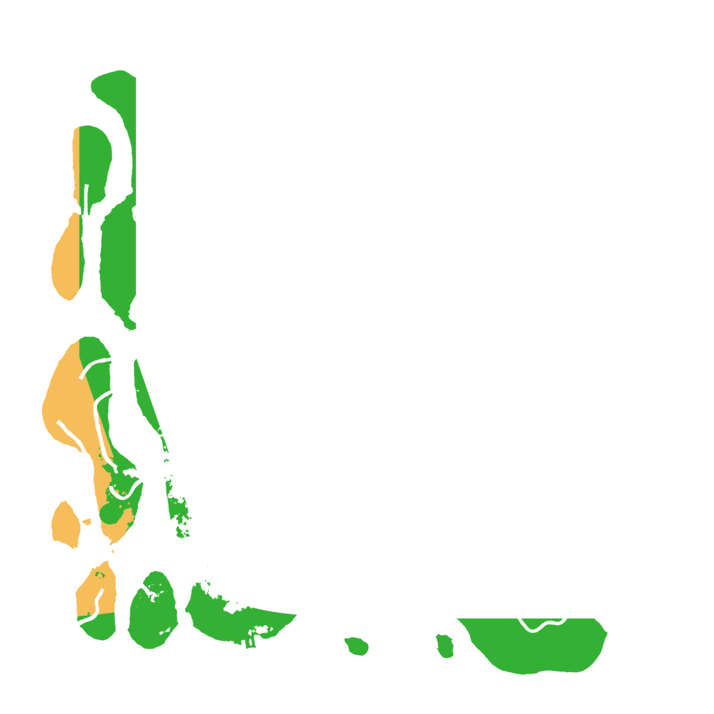 Biome Rust Map: Procedural Map, Size: 4500, Seed: 3355728