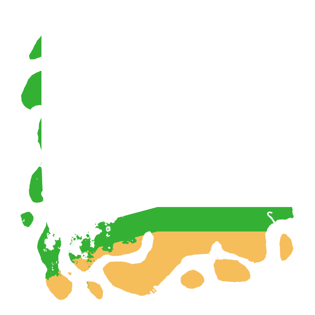 Biome Rust Map: Procedural Map, Size: 4500, Seed: 3215847