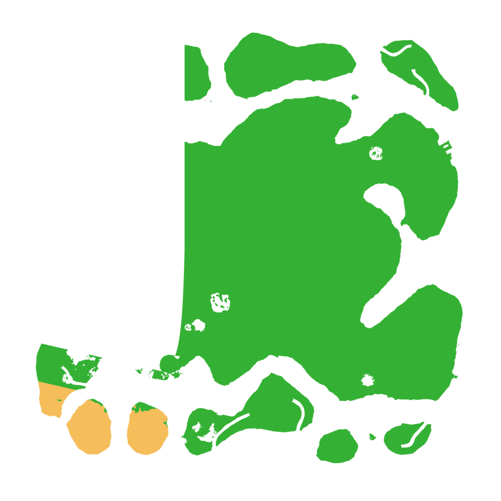 Biome Rust Map: Procedural Map, Size: 3700, Seed: 934852
