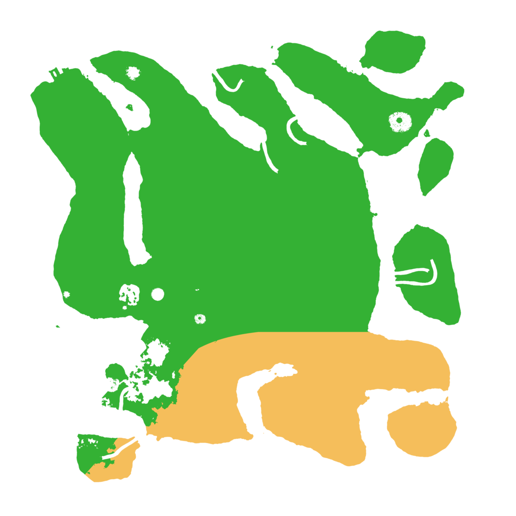 Biome Rust Map: Procedural Map, Size: 3600, Seed: 3313731