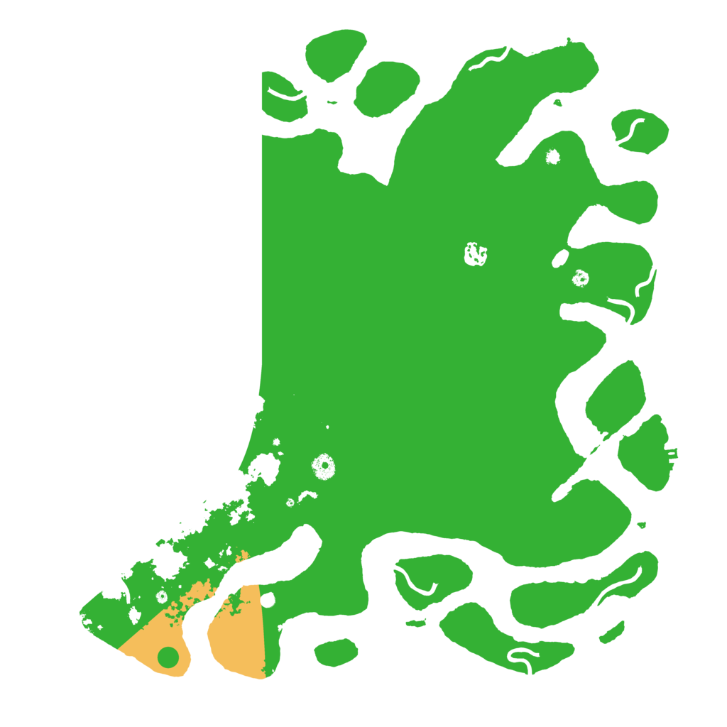 Biome Rust Map: Procedural Map, Size: 4500, Seed: 585189