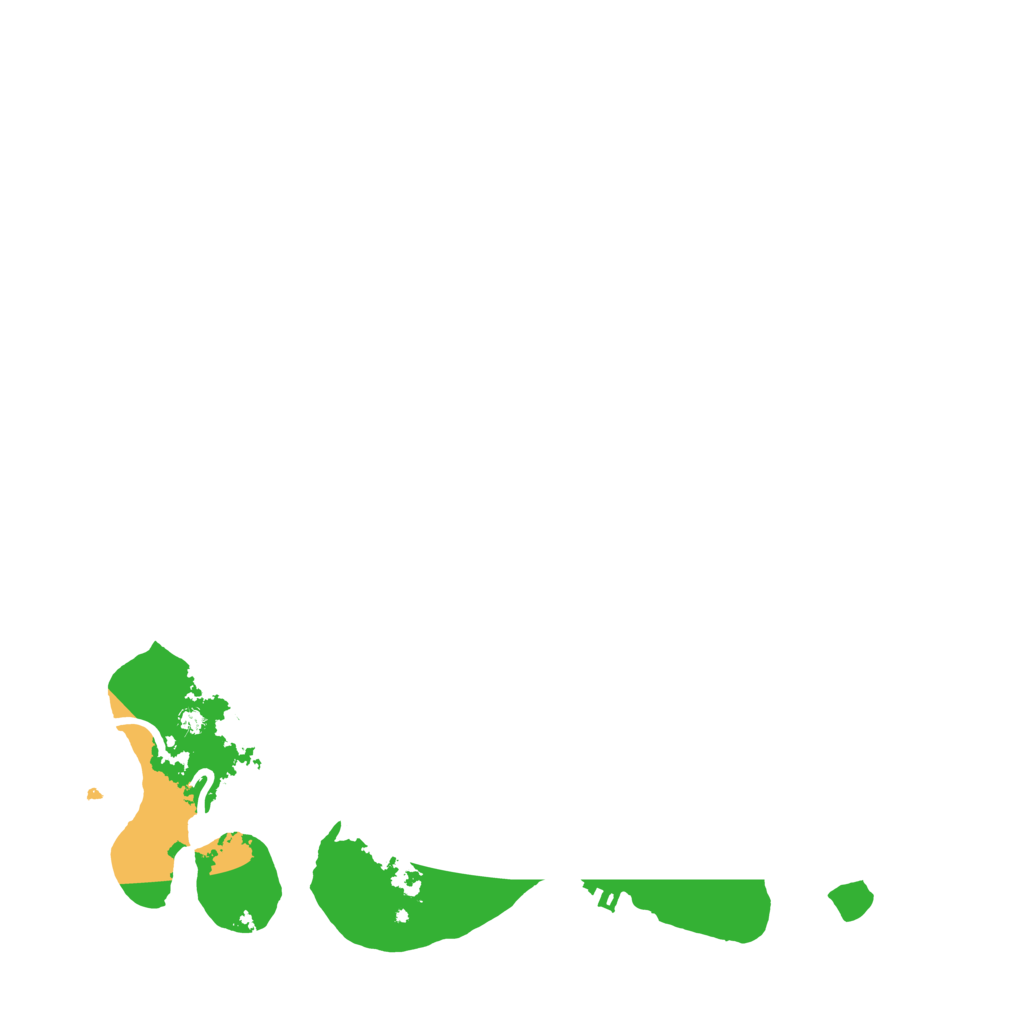 Biome Rust Map: Procedural Map, Size: 3500, Seed: 4402558