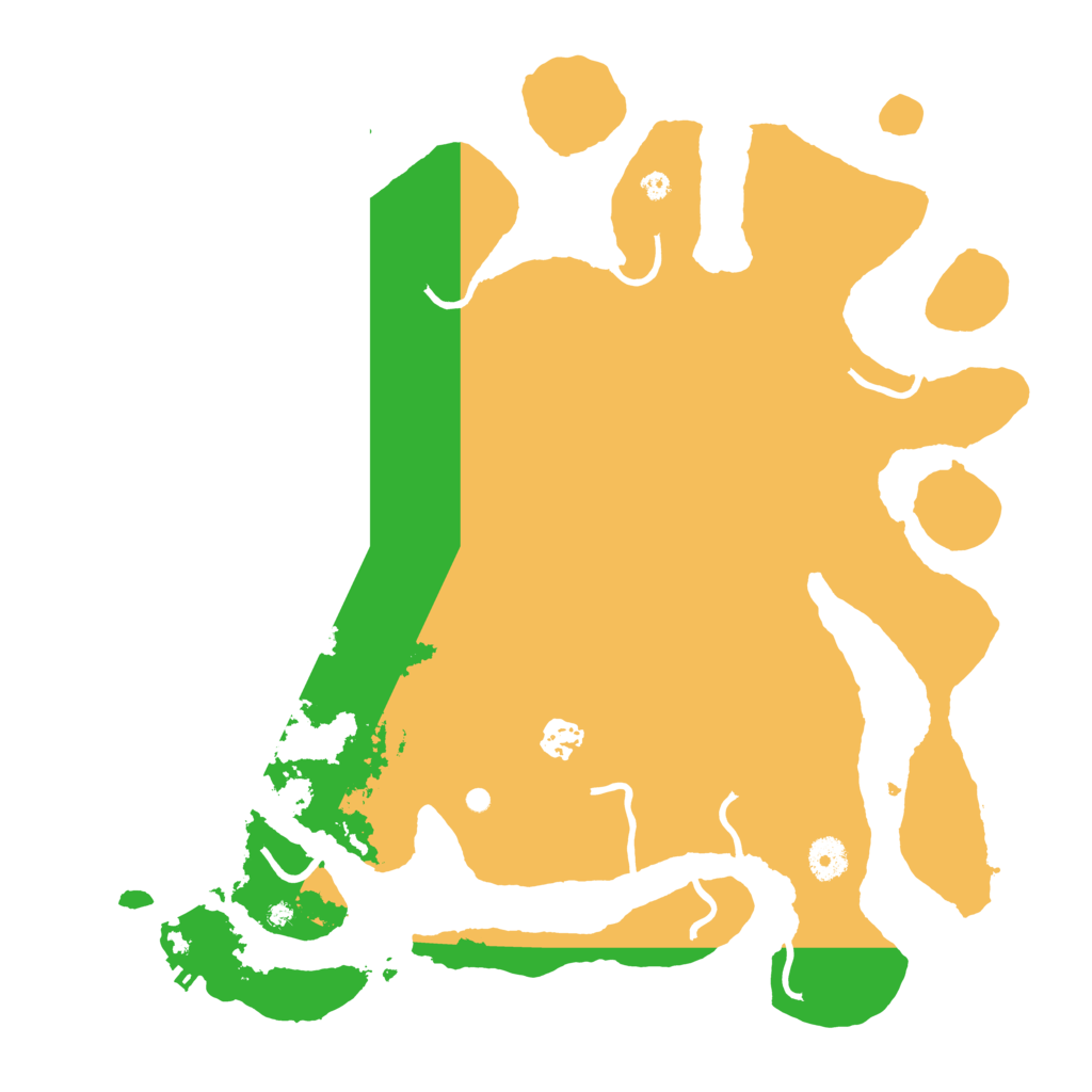 Biome Rust Map: Procedural Map, Size: 4000, Seed: 925033