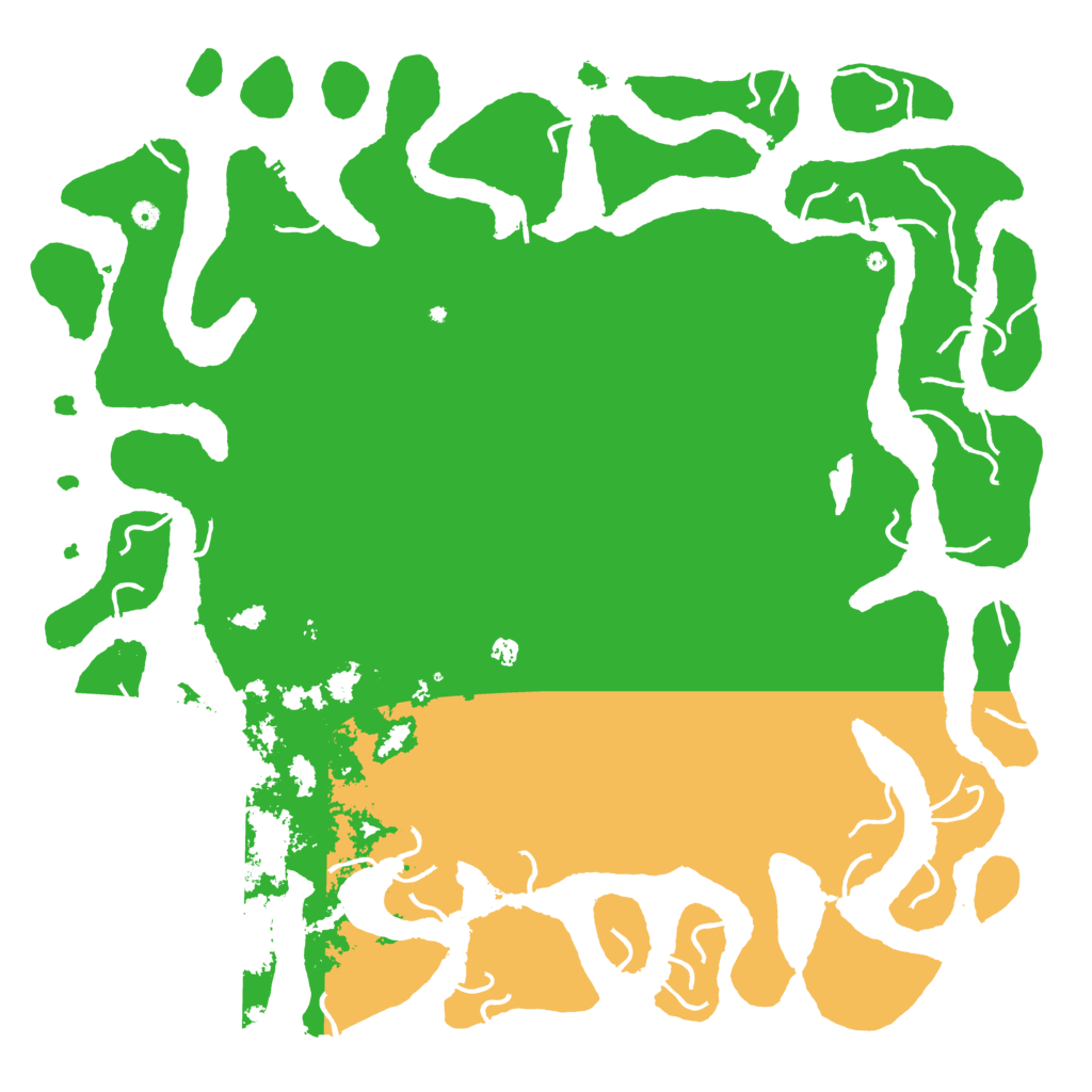 Biome Rust Map: Procedural Map, Size: 6000, Seed: 93435287