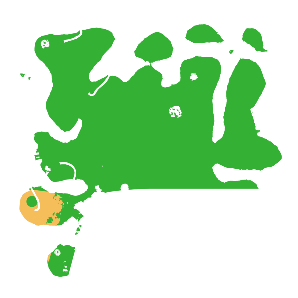 Biome Rust Map: Procedural Map, Size: 3550, Seed: 727194