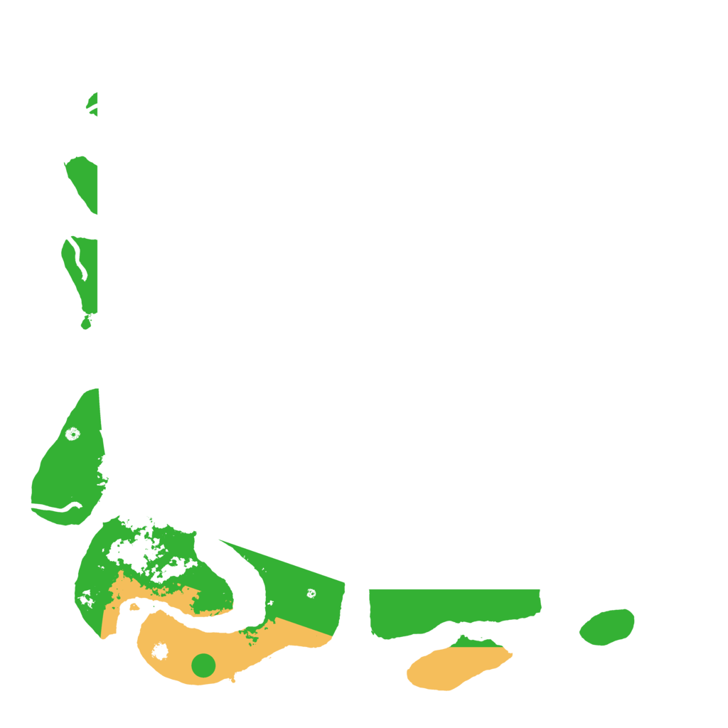 Biome Rust Map: Procedural Map, Size: 4000, Seed: 193535