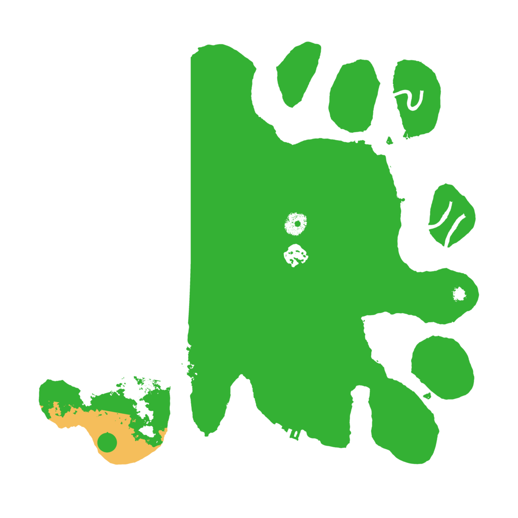 Biome Rust Map: Procedural Map, Size: 3500, Seed: 897923819