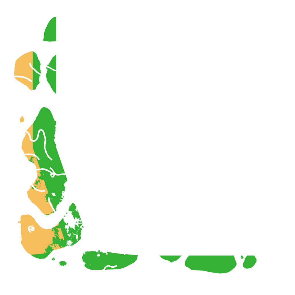 Biome Rust Map: Procedural Map, Size: 4500, Seed: 2055388432
