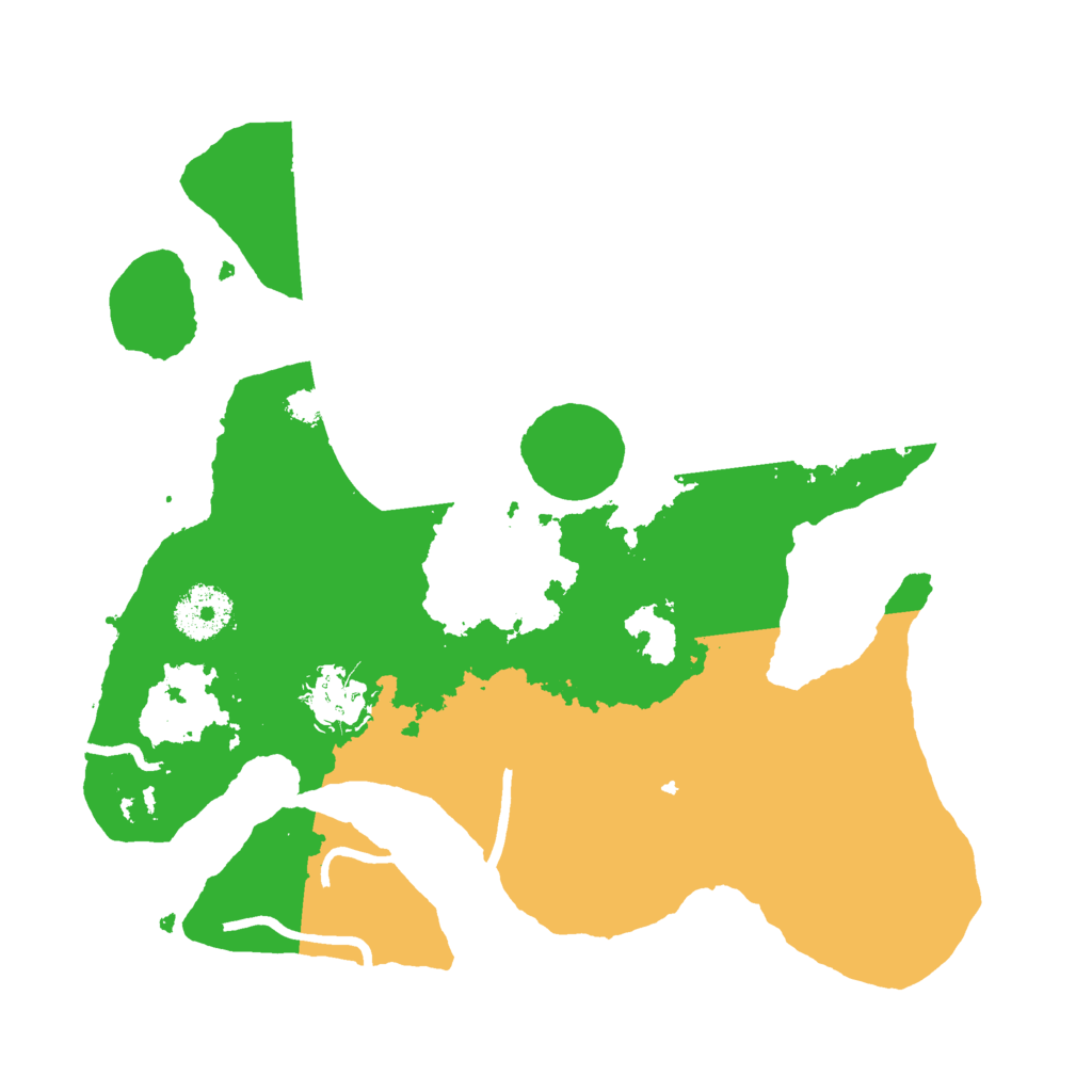 Biome Rust Map: Procedural Map, Size: 3000, Seed: 1600914977