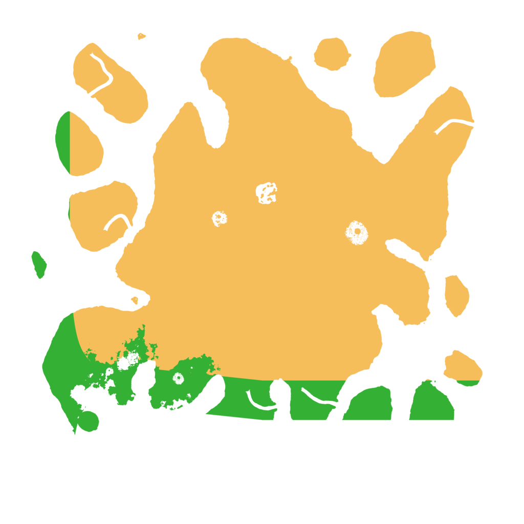 Biome Rust Map: Procedural Map, Size: 3500, Seed: 305513039