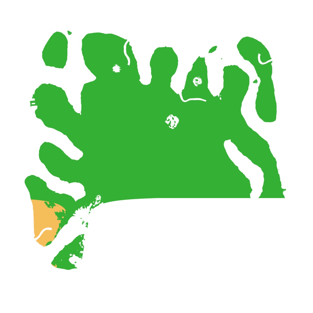 Biome Rust Map: Procedural Map, Size: 3550, Seed: 225871