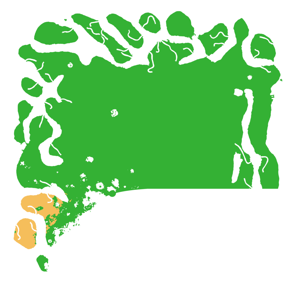 Biome Rust Map: Procedural Map, Size: 6000, Seed: 30838093