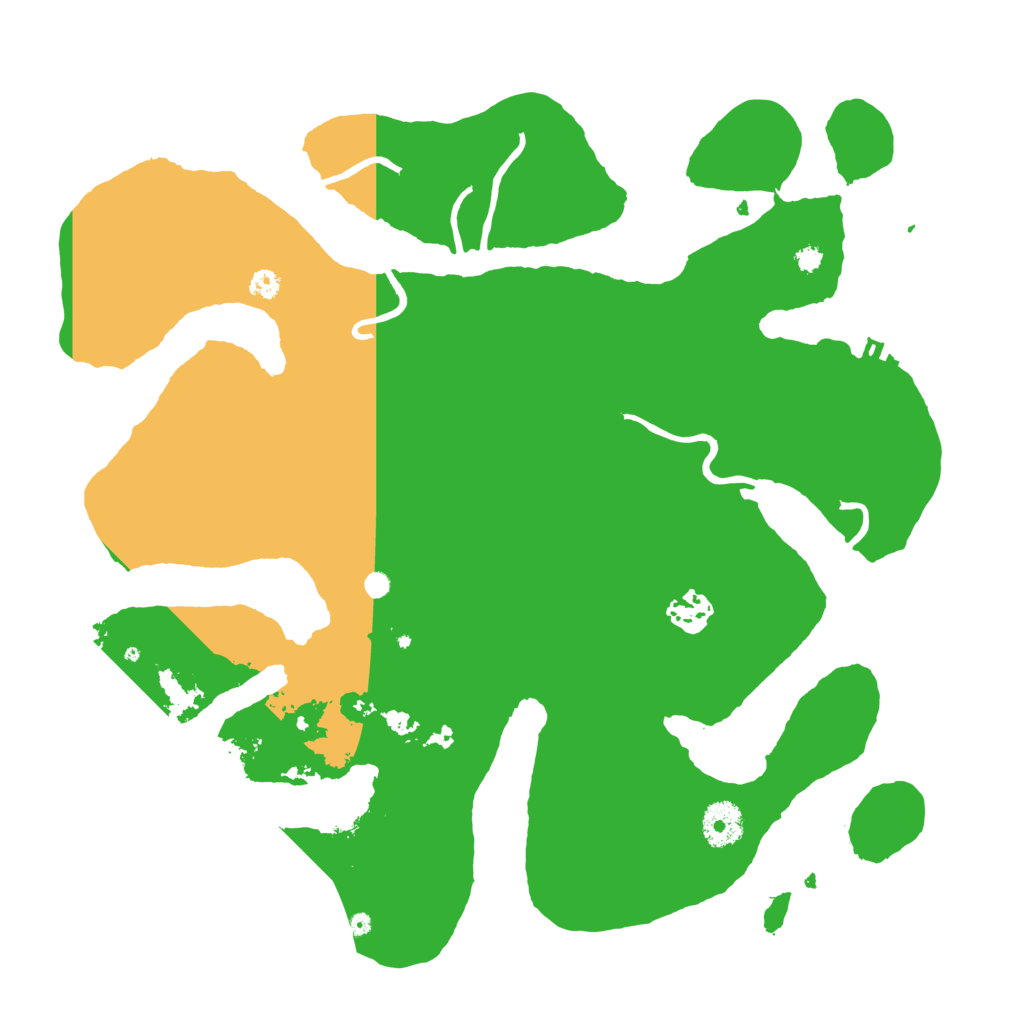 Biome Rust Map: Procedural Map, Size: 3550, Seed: 163325