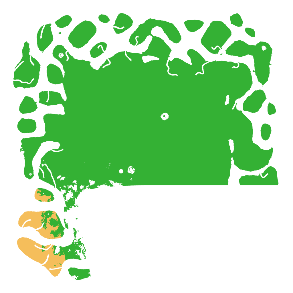 Biome Rust Map: Procedural Map, Size: 6000, Seed: 6969223