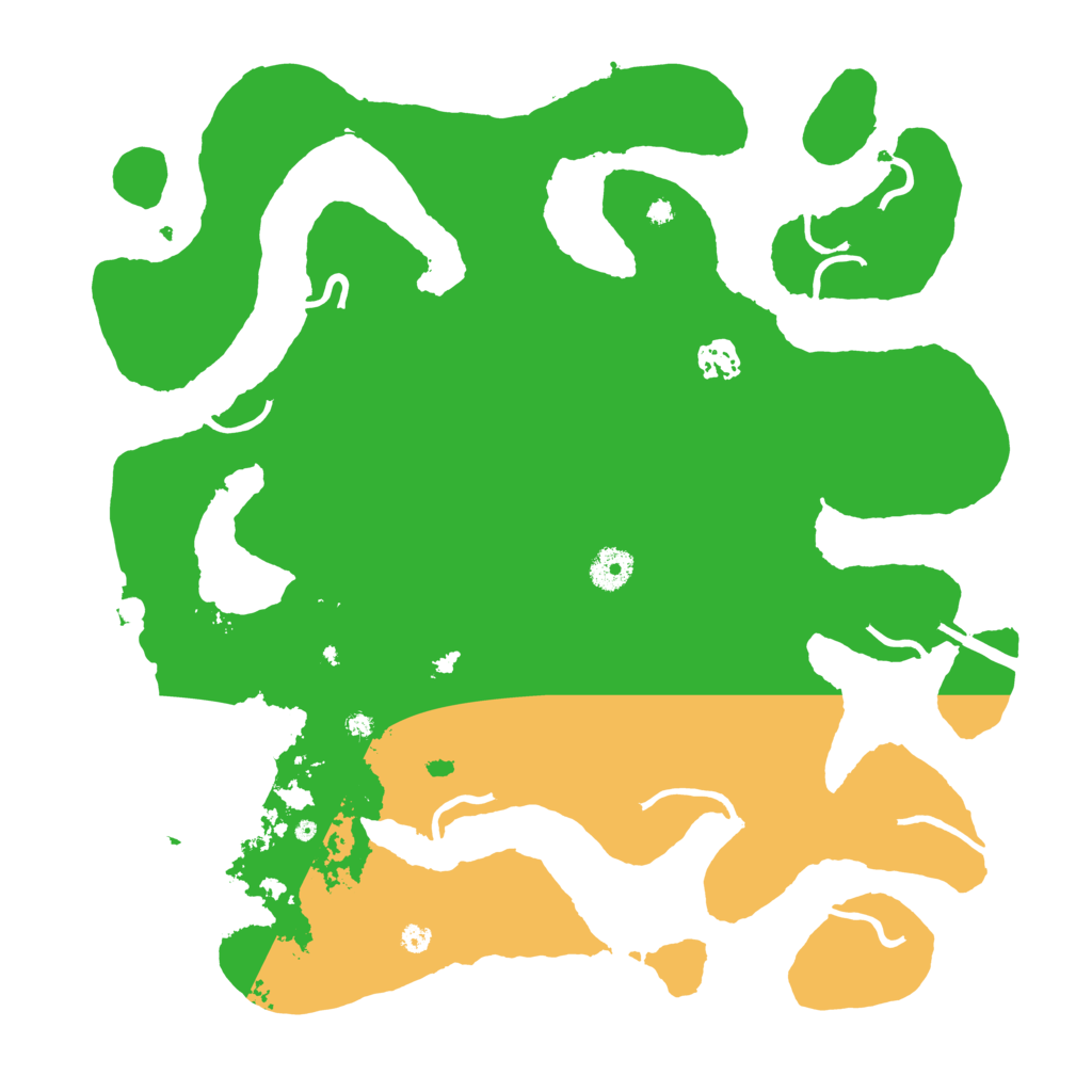 Biome Rust Map: Procedural Map, Size: 3850, Seed: 706645178