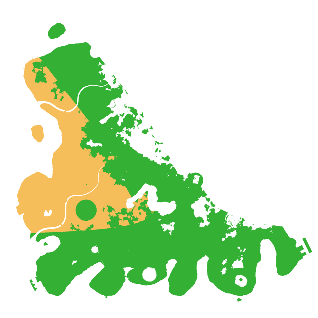 Biome Rust Map: Procedural Map, Size: 4000, Seed: 698091