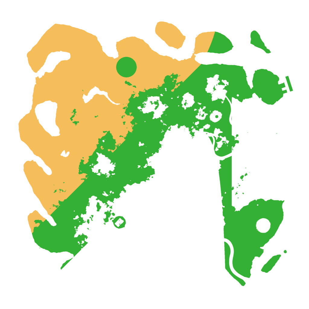 Biome Rust Map: Procedural Map, Size: 4000, Seed: 895828