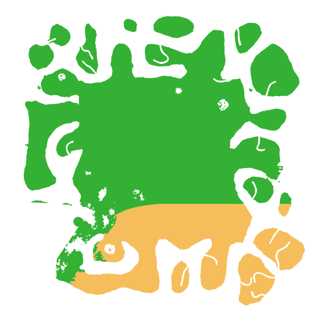 Biome Rust Map: Procedural Map, Size: 4500, Seed: 725891370