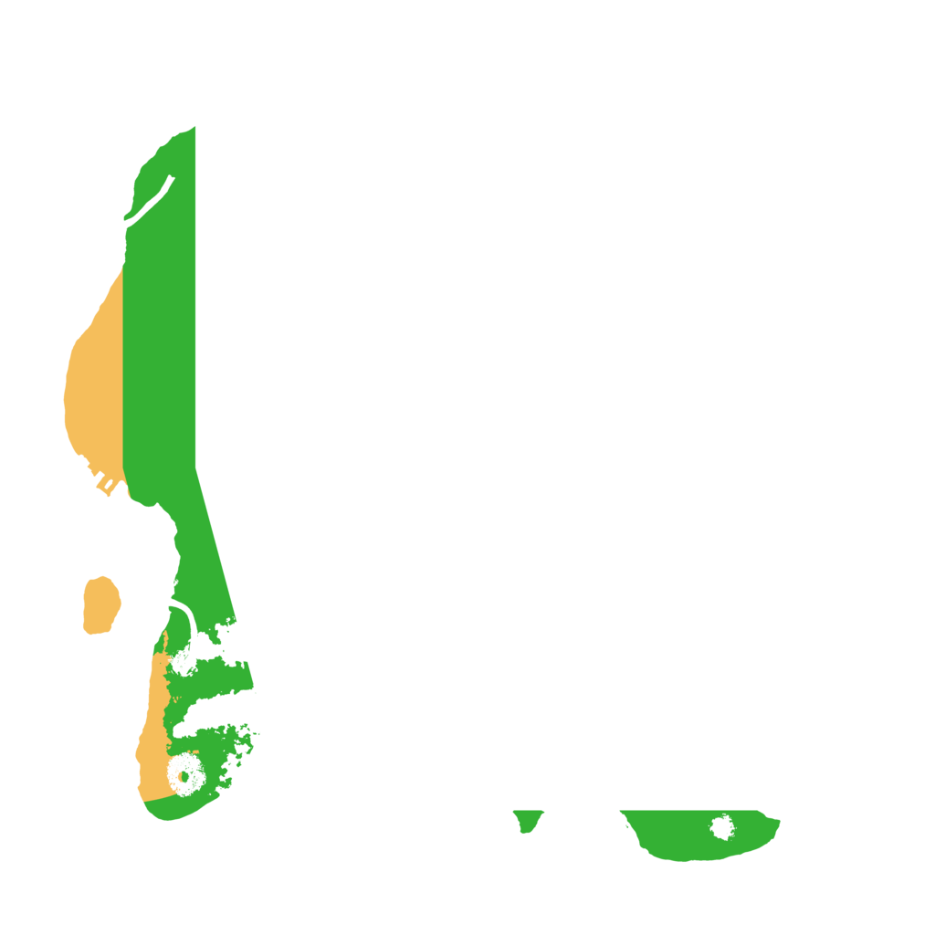 Biome Rust Map: Procedural Map, Size: 3500, Seed: 40061942