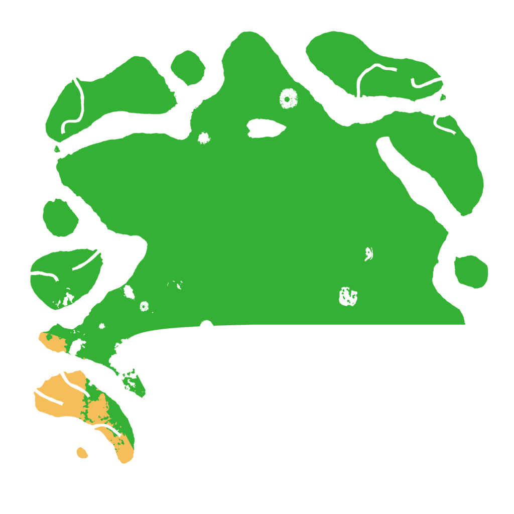 Biome Rust Map: Procedural Map, Size: 4000, Seed: 111293