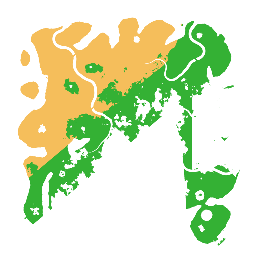 Biome Rust Map: Procedural Map, Size: 4000, Seed: 558712107