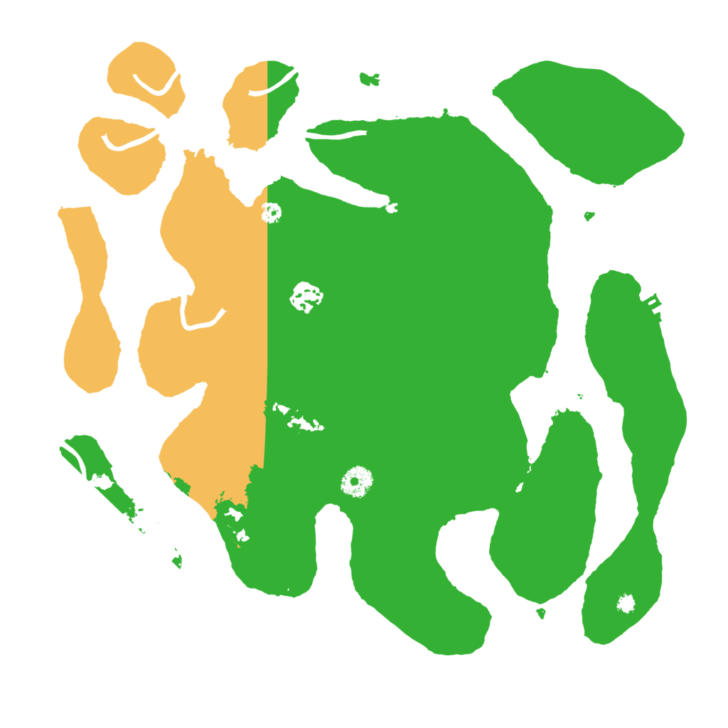 Biome Rust Map: Procedural Map, Size: 3550, Seed: 852670