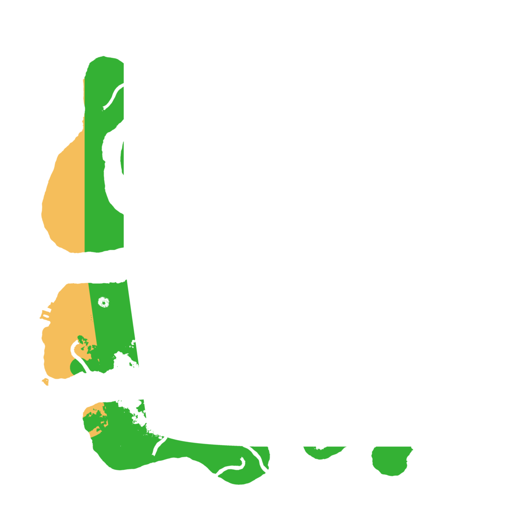 Biome Rust Map: Procedural Map, Size: 3550, Seed: 376061