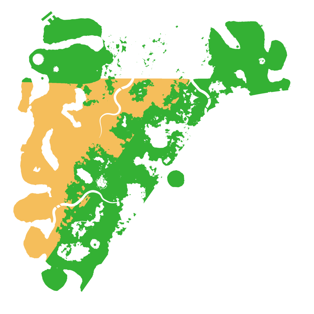 Biome Rust Map: Procedural Map, Size: 5000, Seed: 459207369